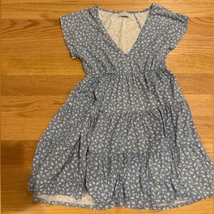 Urban Outfitters Women's Julia Ruffle Mini Dress